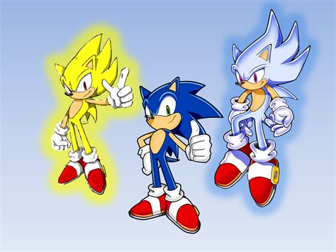 This hack enables you to play as Super Sonic or Hyper Sonic, complete with all of their abilities. . Super sonic and hyper sonic in sonic 2